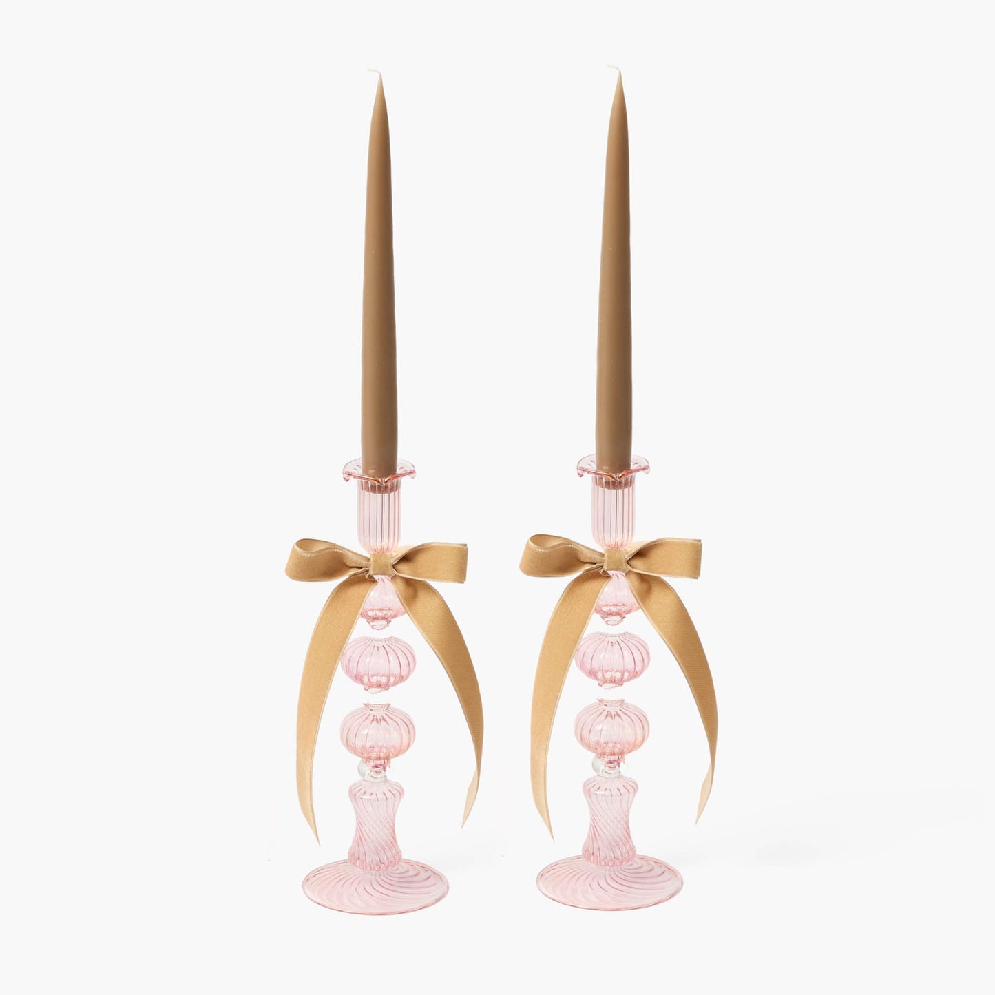 Oat Velvet Bow (Set of 4) - 20cm