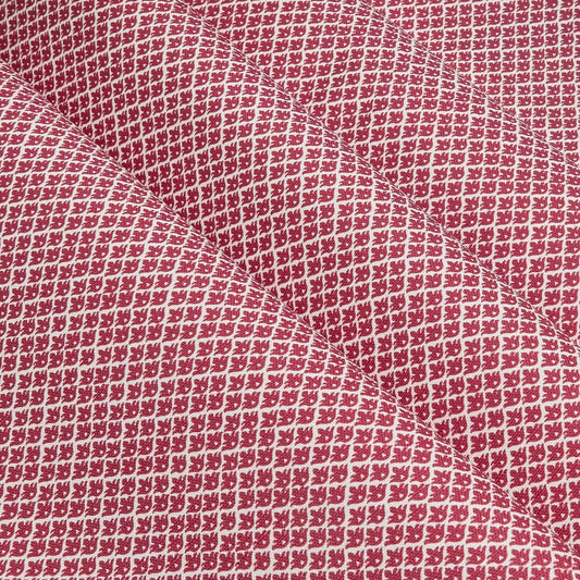 Raspberry Pink Lotus Flower Fabric