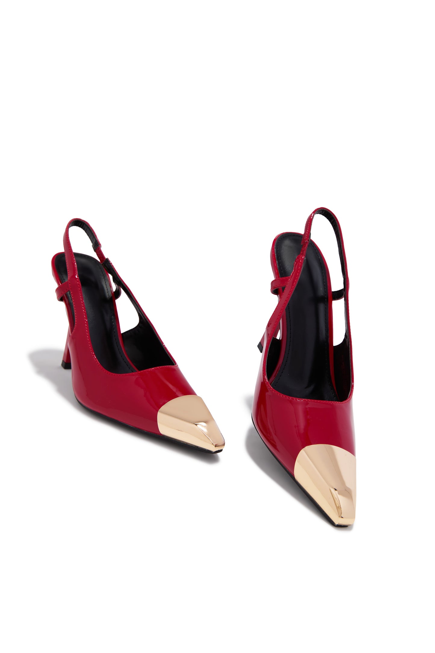 Sophia Slingback Pumps - Red