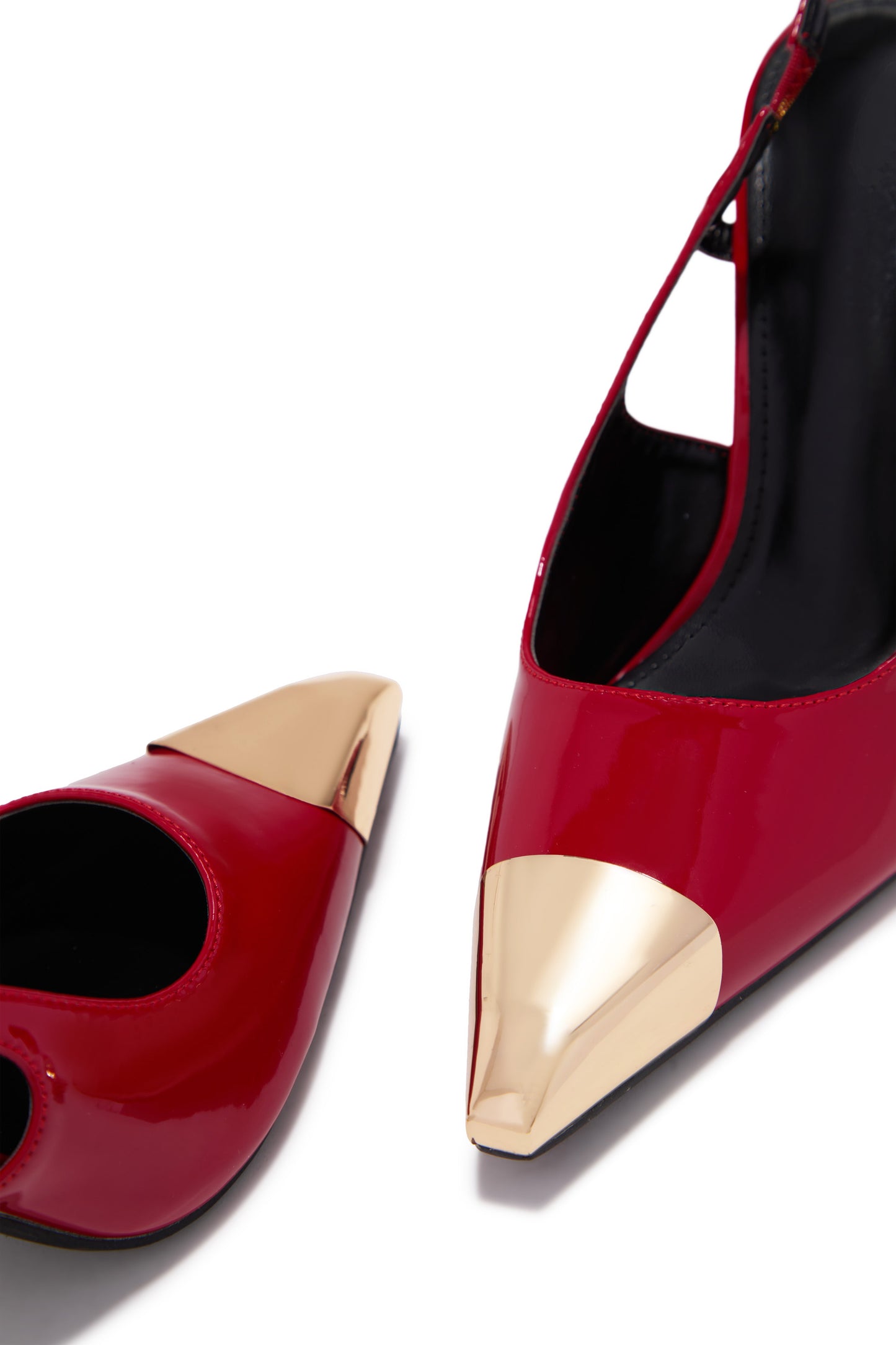 Sophia Slingback Pumps - Red