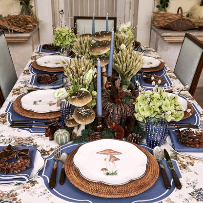 Scalloped Mushroom Dinner Plate