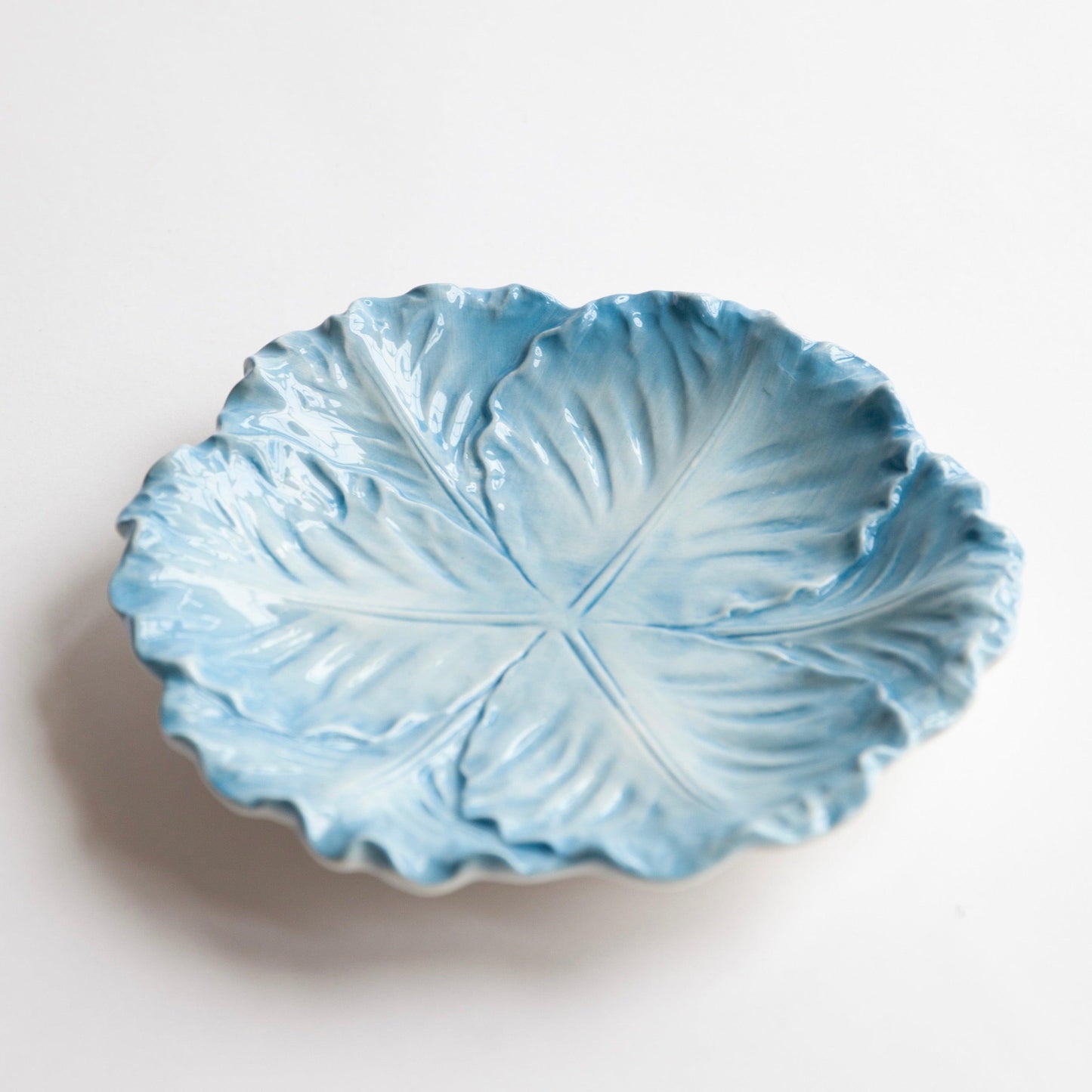 Blue Serena Cabbage Starter Plate