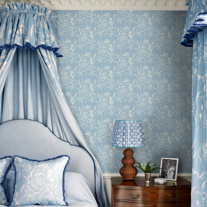 Blue Chelsea Square Wallpaper