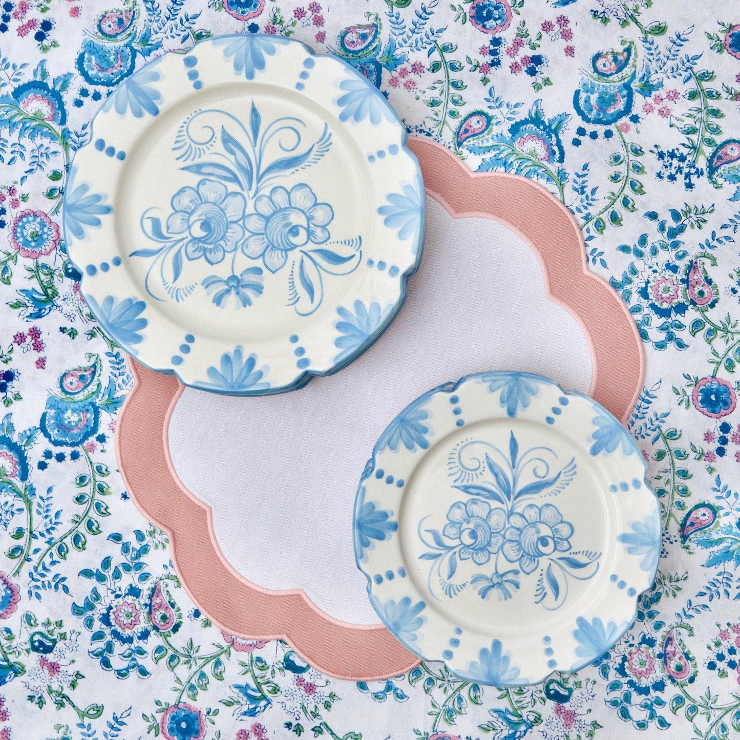 Seville Blue Gardênia Starter Plate