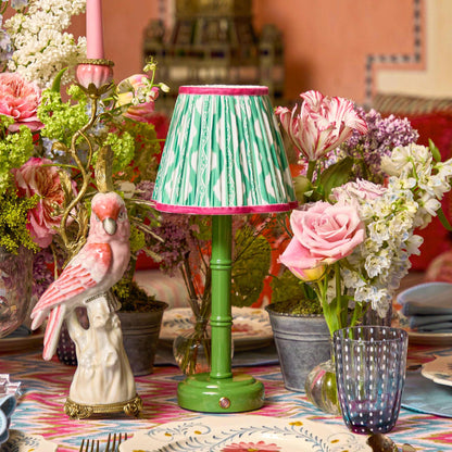 Pink Cockatiel Candle Holder