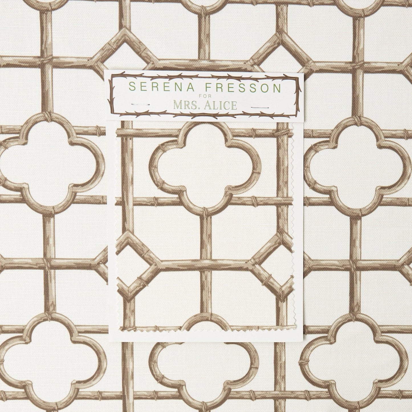Putty Shaded Bamboo Fabric