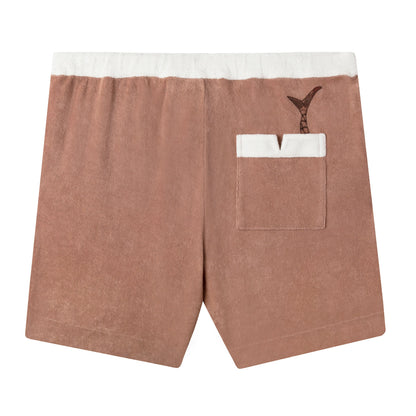 'Le Sirenuse' Cabana Shorts (Clay)