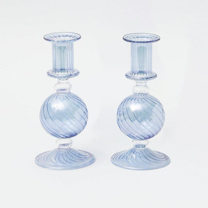 Camille Azure Candle Set (Apple Green)