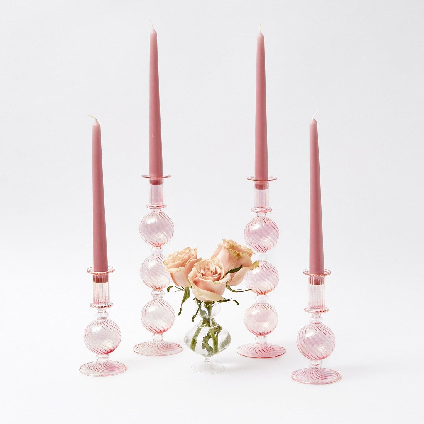 Peony Small Camille Candle Holders (Pair)