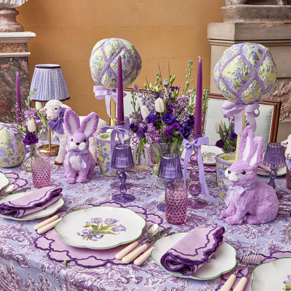 Eden Purple Candle Holder (Pair)