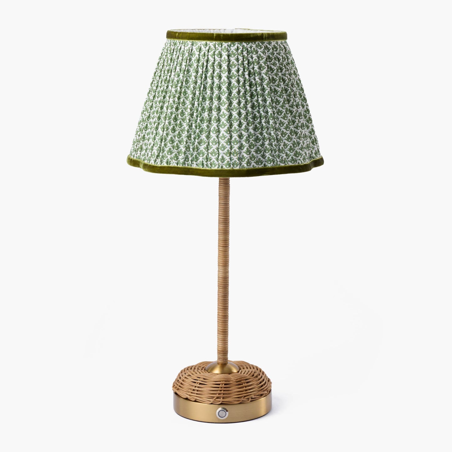 Olive Lotus Lampshade (22cm)