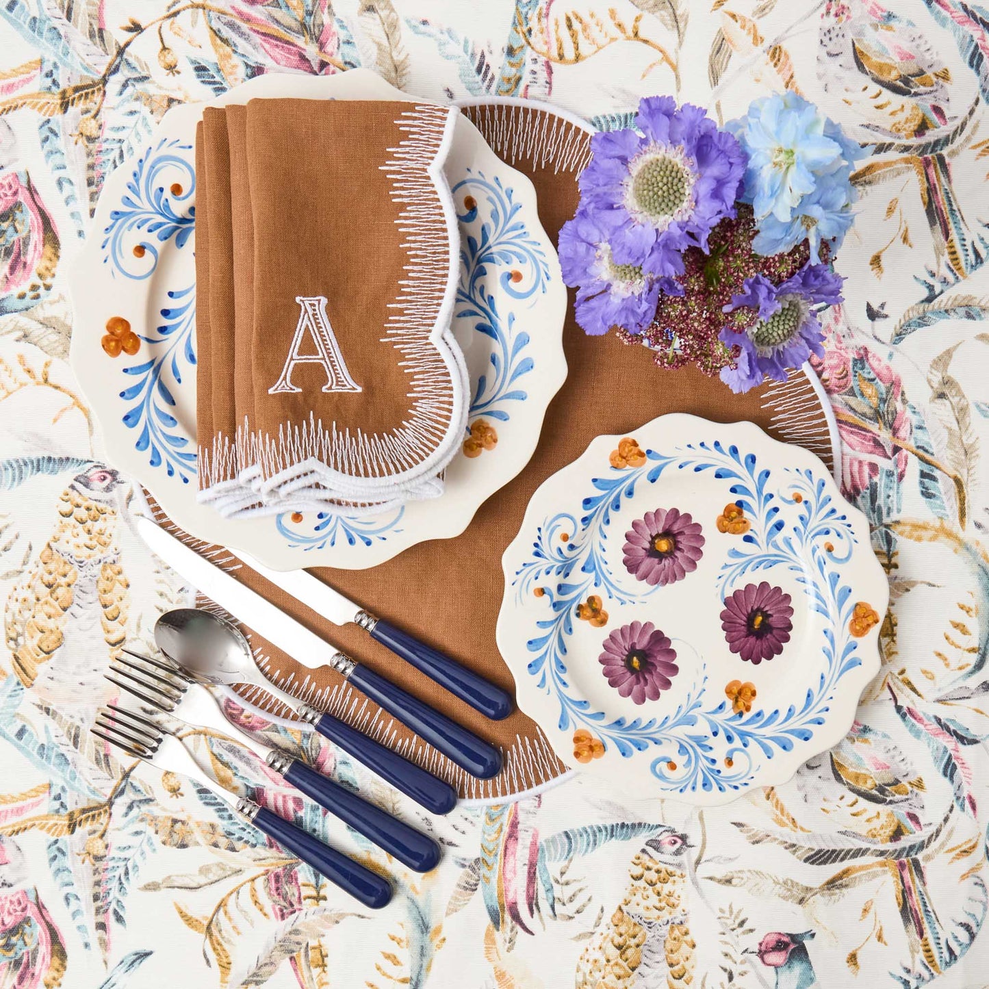 Navy Cutlery (5 piece)