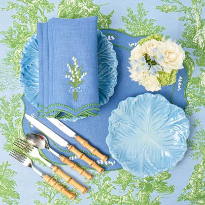 Blue Serena Cabbage Starter Plate