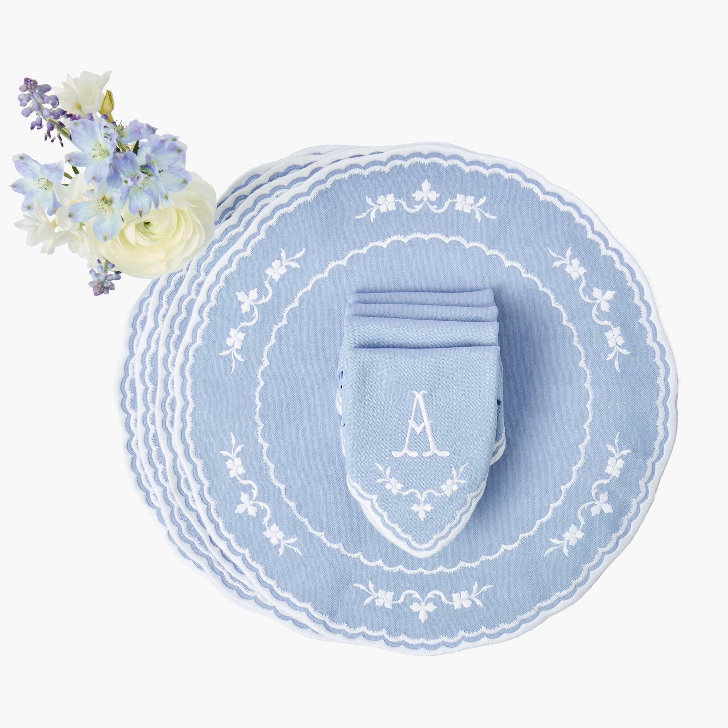 Blue Sienna Placemats (Set of 4)