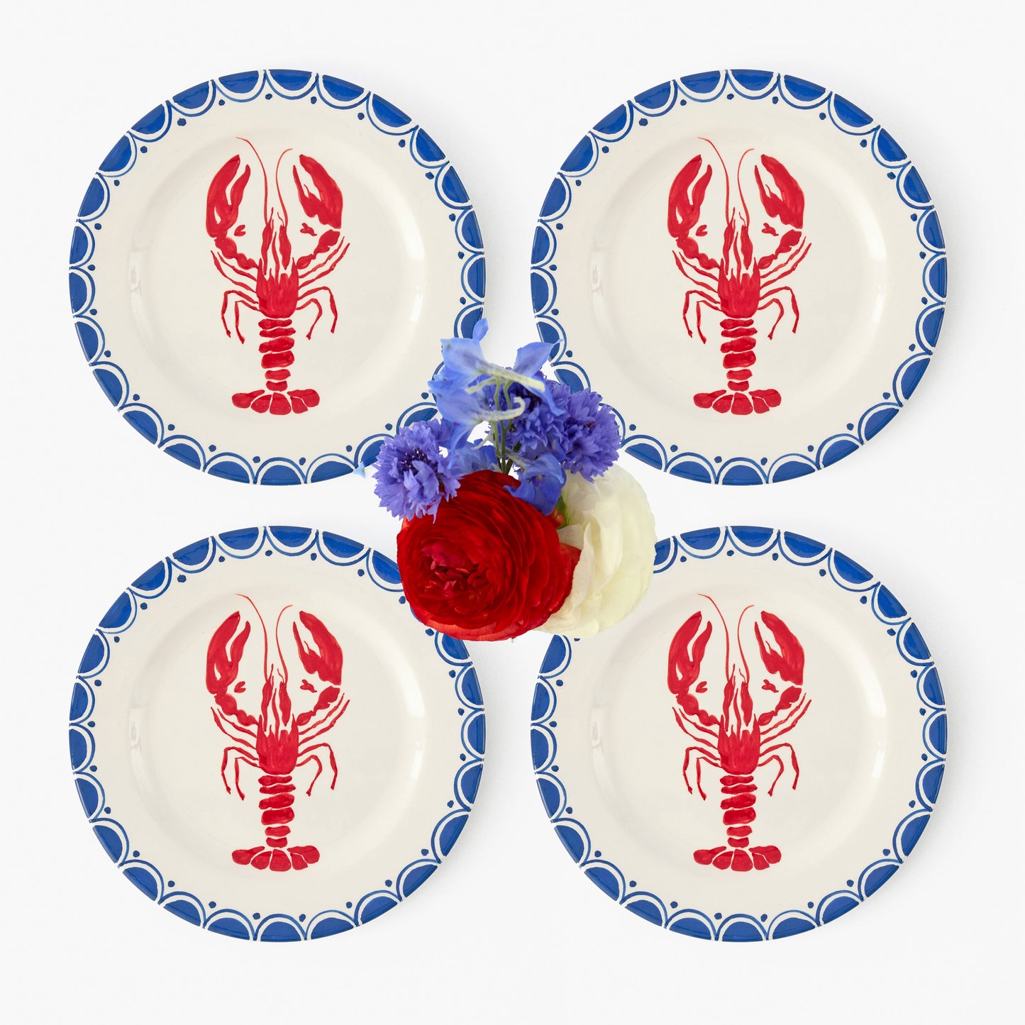 Lobster Starter Plates (Set of 4)