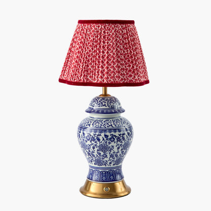Red Lotus Lampshade (22cm)