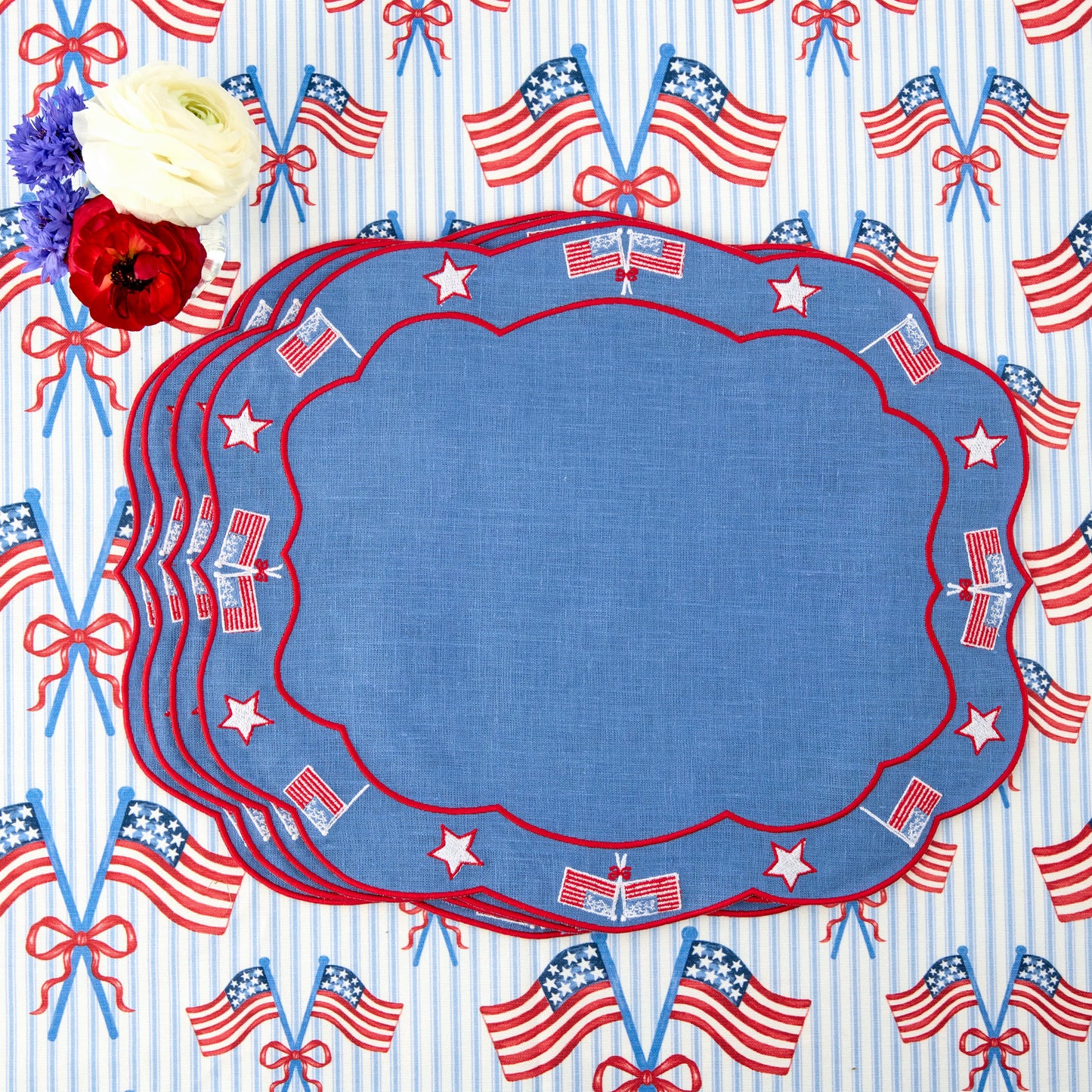 Fourth of July Placemats (Set of 4)