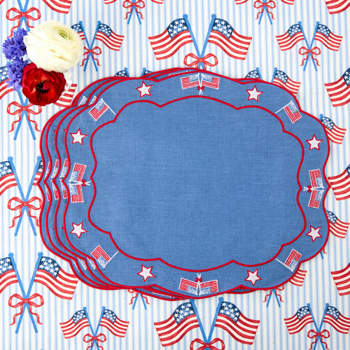 Fourth of July Placemats (Set of 4)