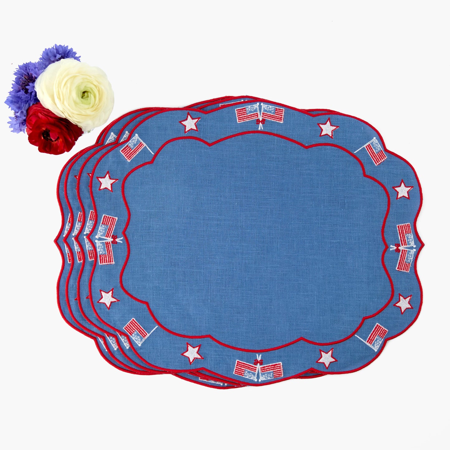Fourth of July Placemats (Set of 4)