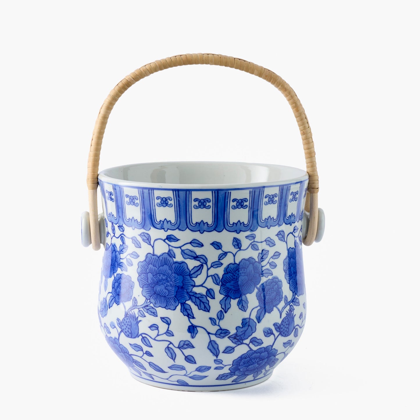 Blue Chinoiserie Ice Bucket