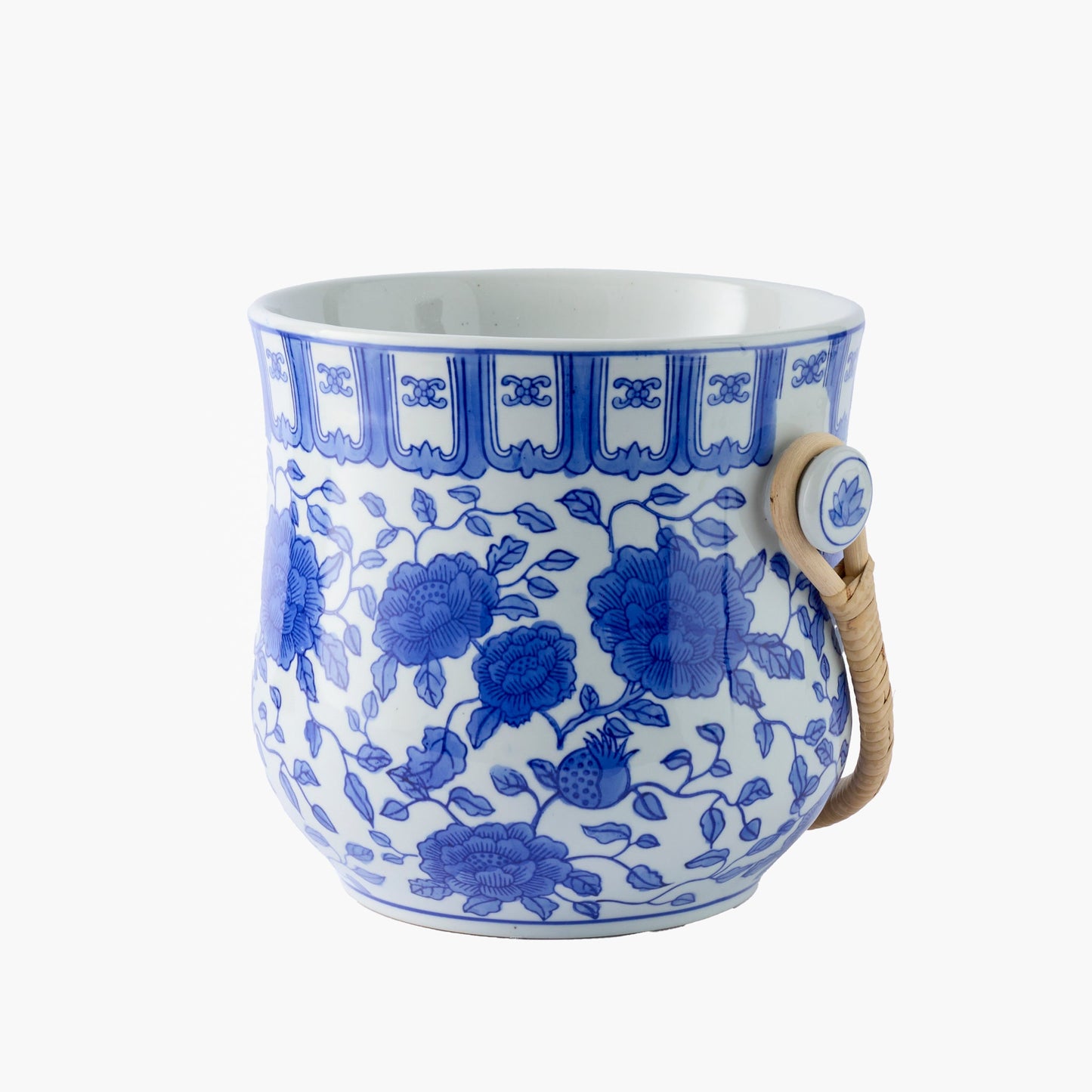 Blue Chinoiserie Ice Bucket