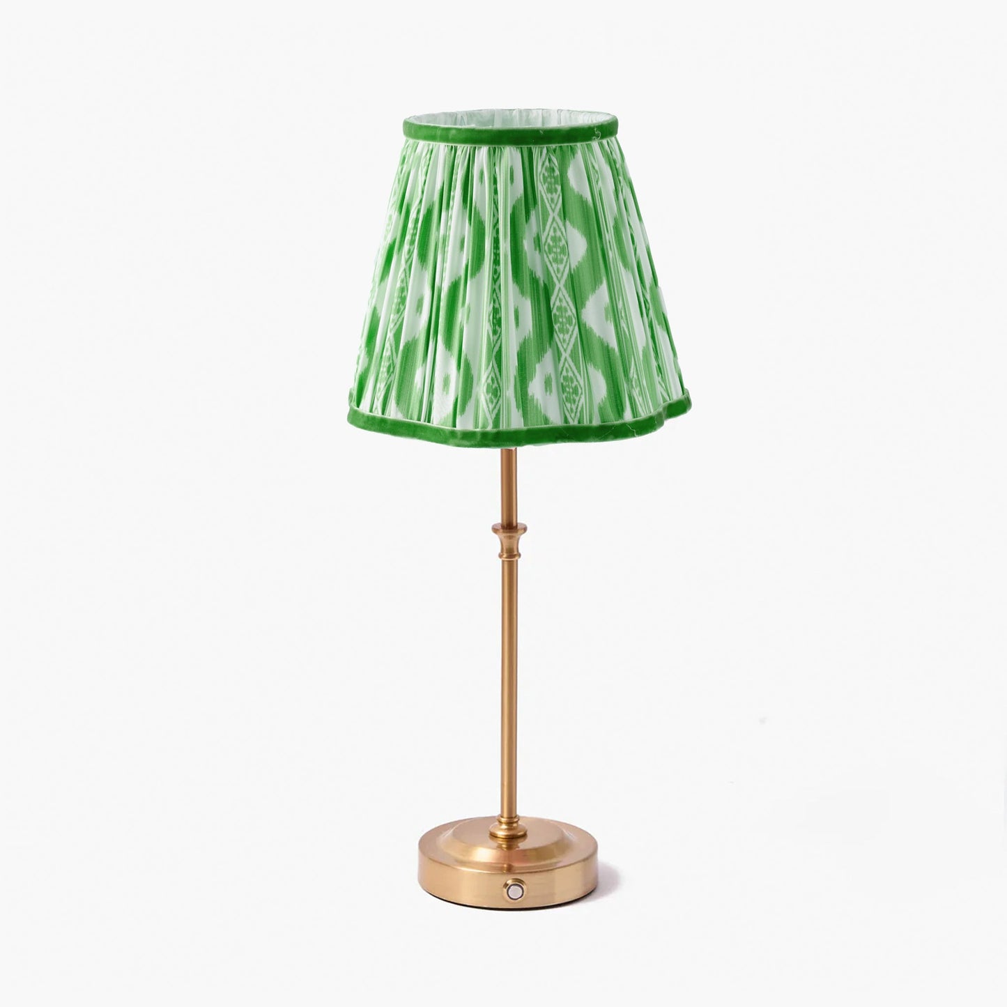Green Ikat Lampshade (18cm)