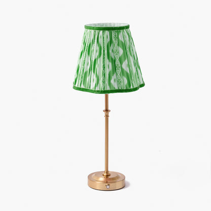 Green Ikat Lampshade (18cm)