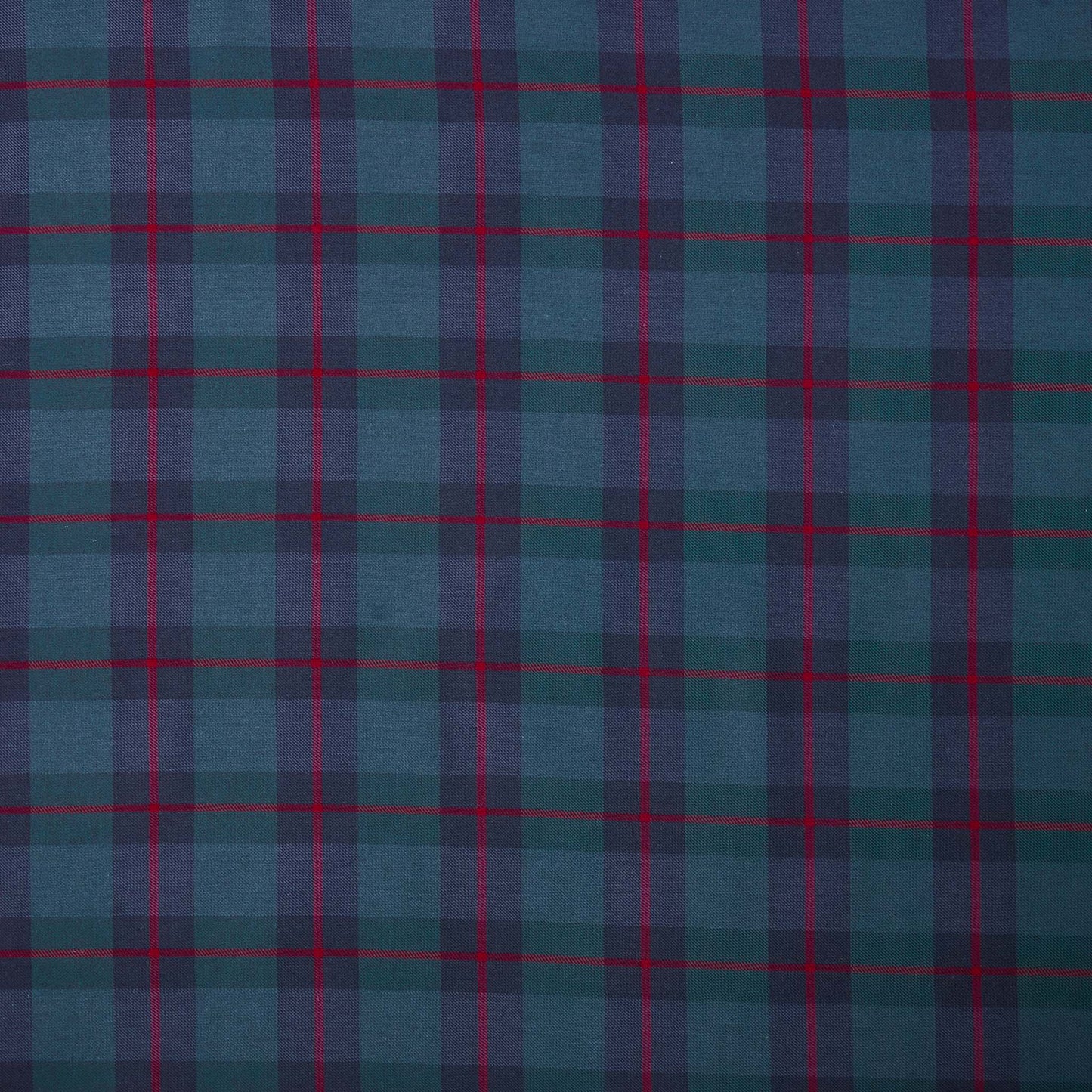 Navy & Red Tartan Tablecloth