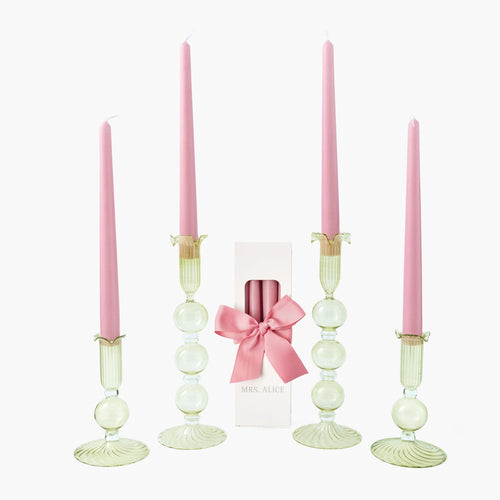 Green Eden Candle Set (Pink)