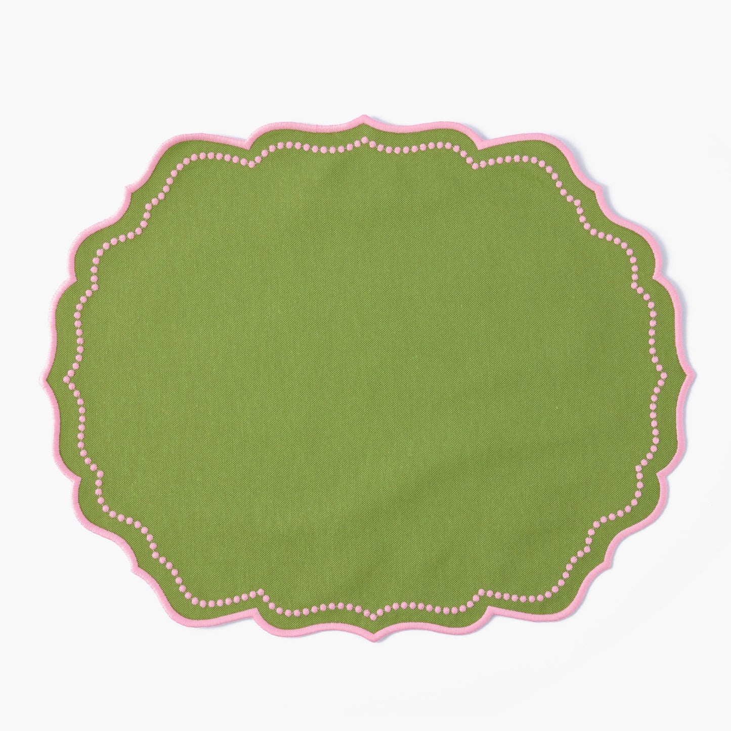 Green & Pink Gisele Placemats (Set of 4)