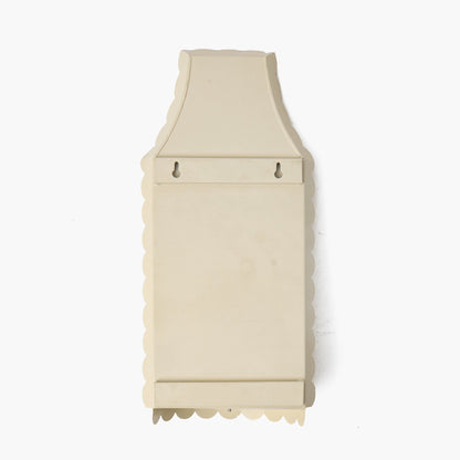 Putty Chinoiserie Tole Candle Sconce