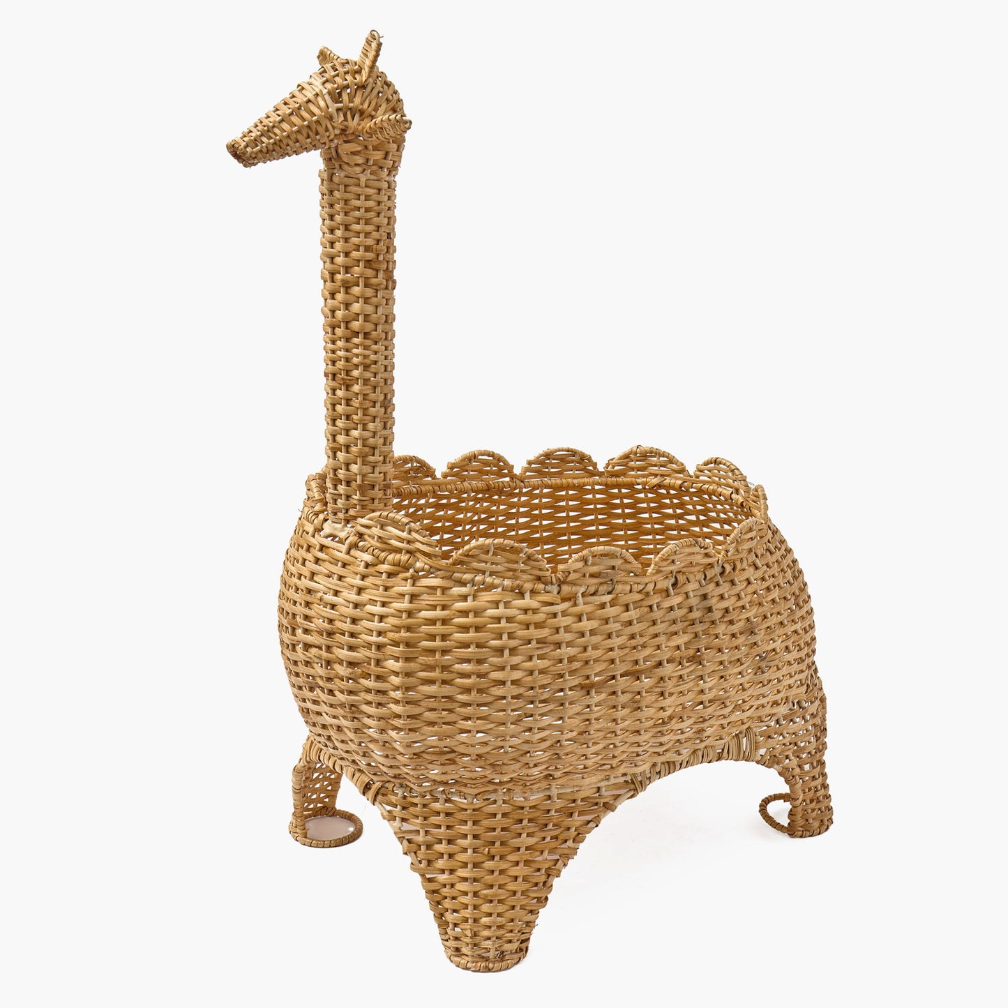 Rattan Giraffe Storage Basket