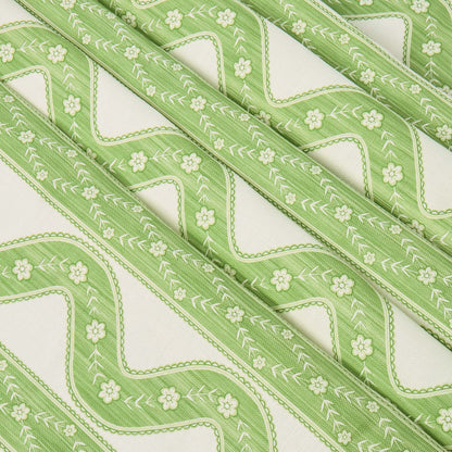 Green Theodora Fabric