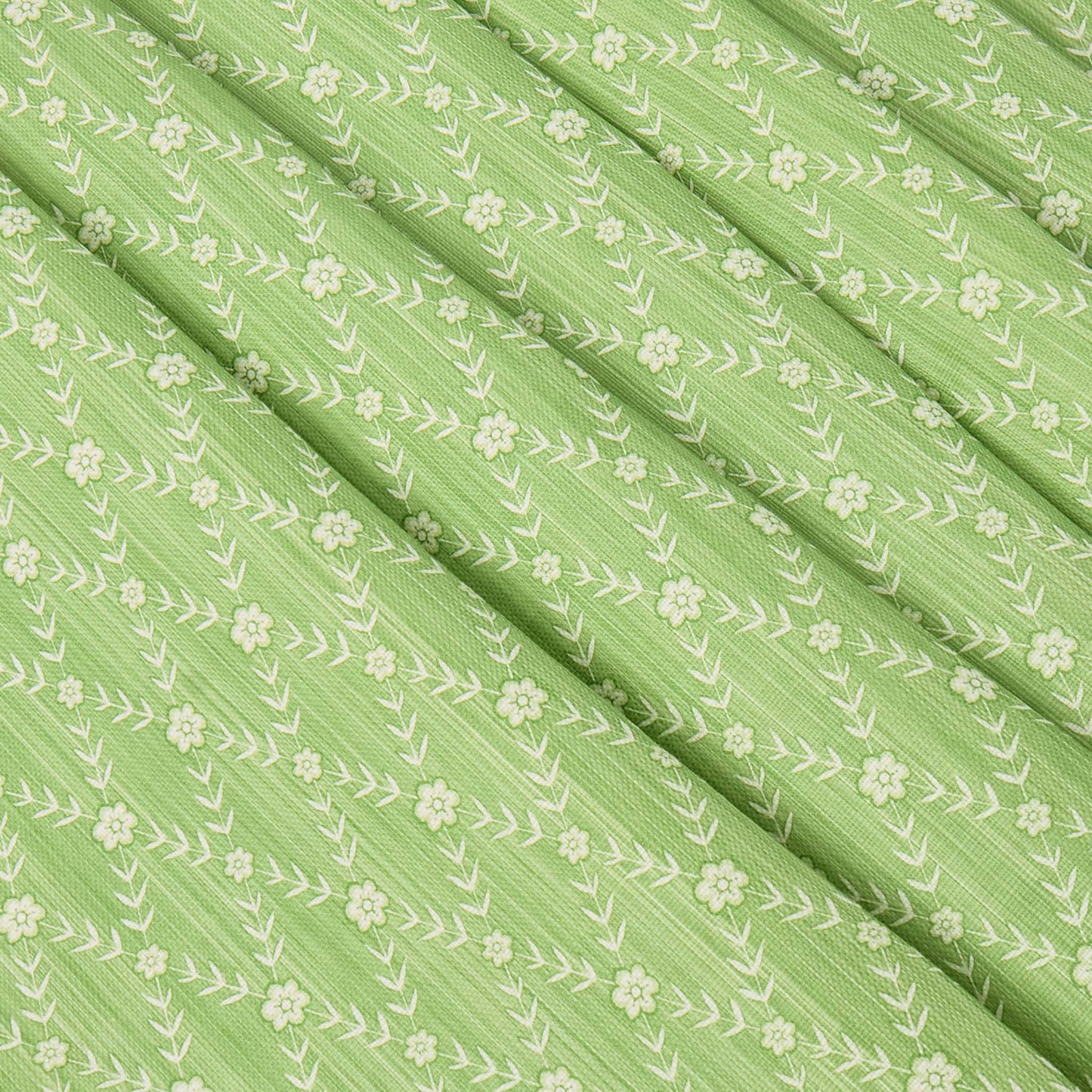 Green Theodora Trellis Fabric