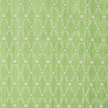 Green Theodora Trellis Fabric