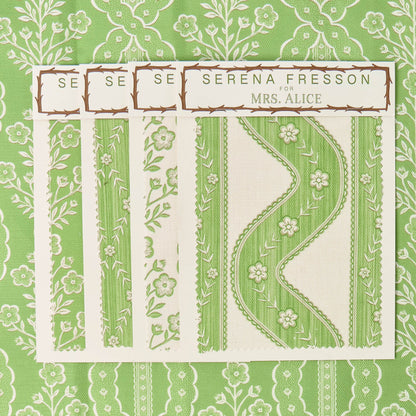 Green Theodora Fabric