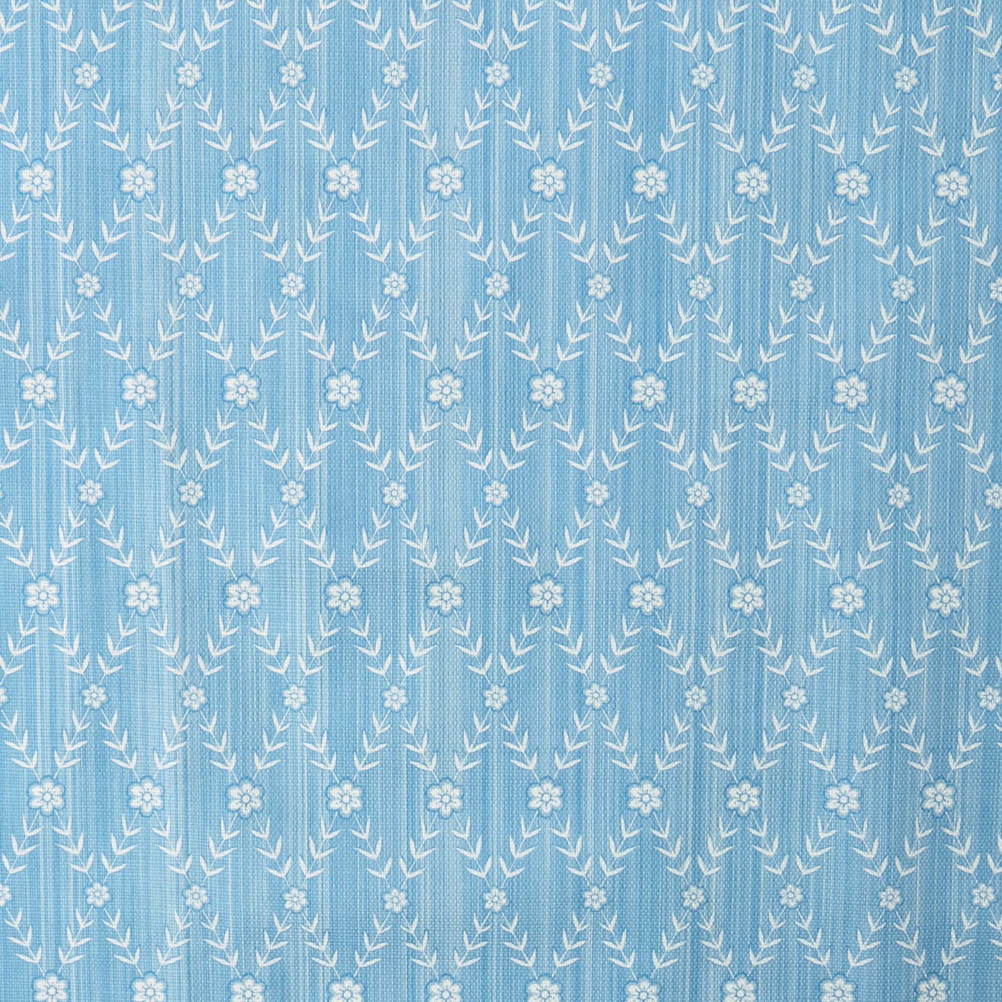 Blue Theodora Trellis Fabric