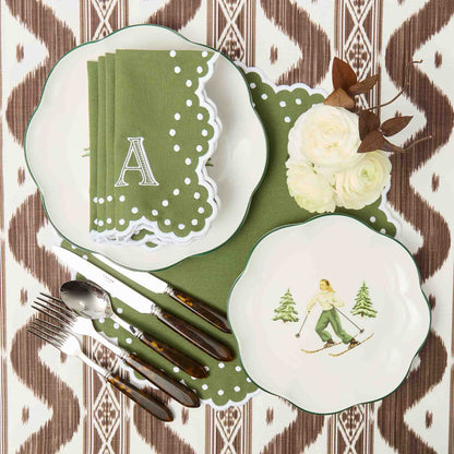 Green Esmerelda Napkins (Set of 4)
