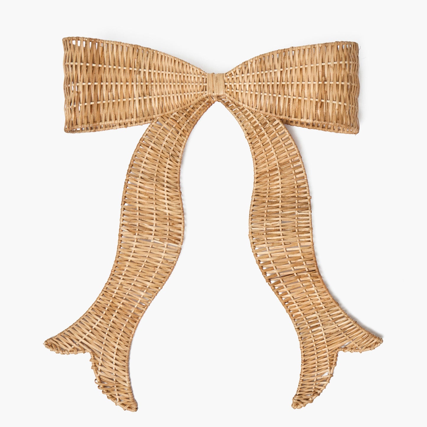 Rattan Bow Wall Decoration