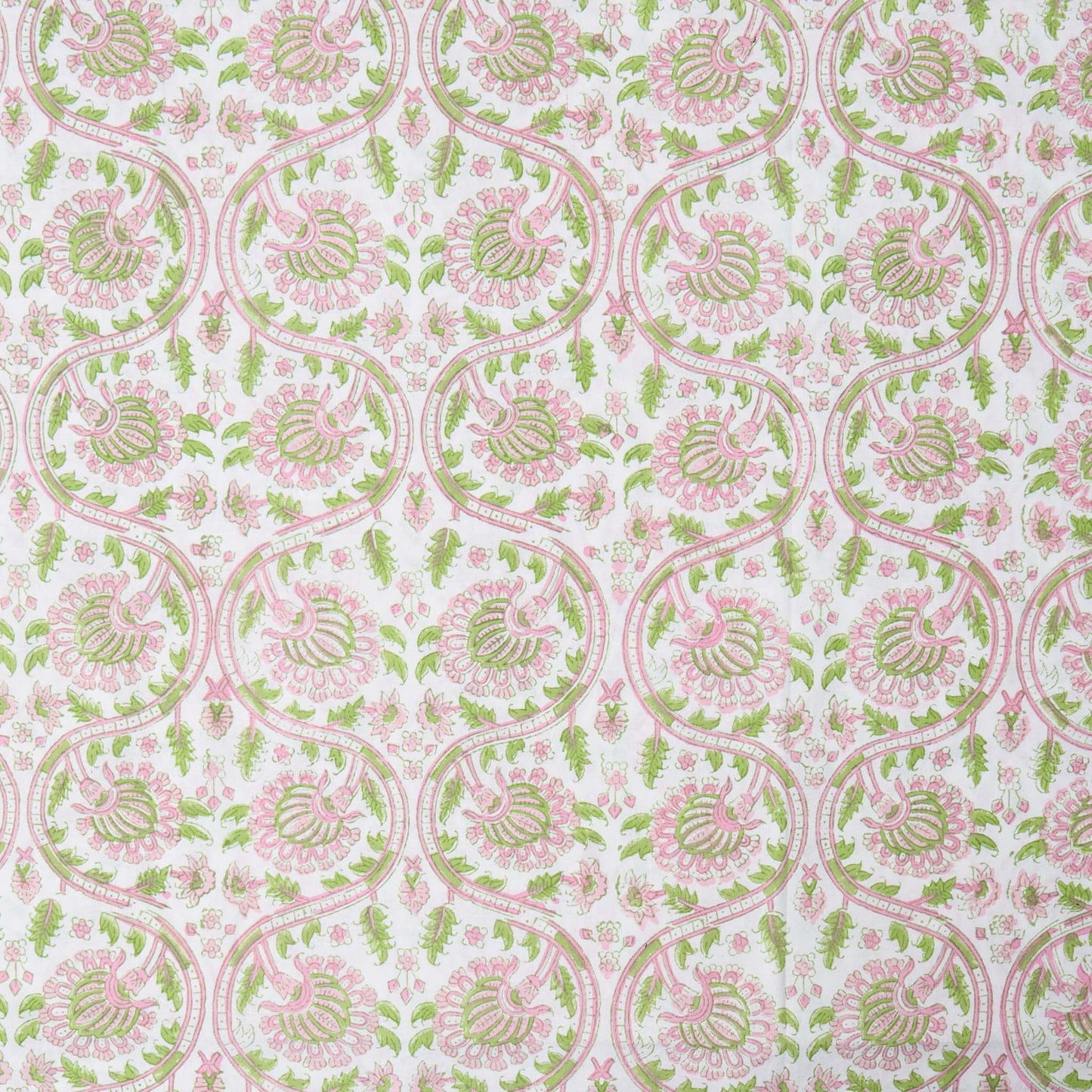 Pink & Green Agatha Tablecloth