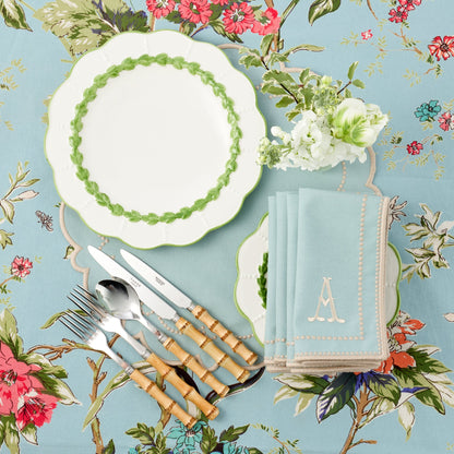 Green Laurel Dinner Plate